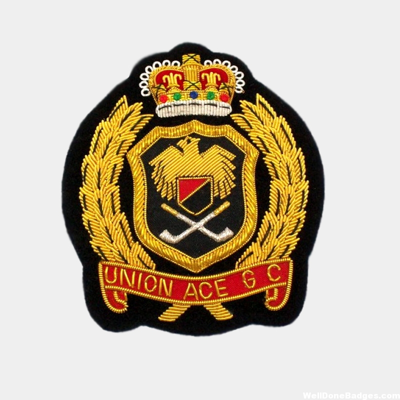 Union Ace Golf Club Blazer badges