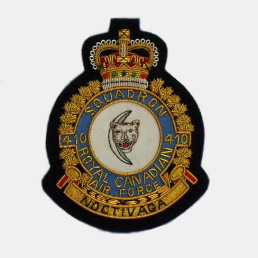 410 Tactical Fighter Squadron Blazer Badge - (RCAF)