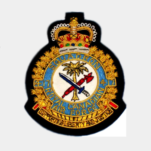 417 Combat Support Squadron Blazer Badge - RCAF