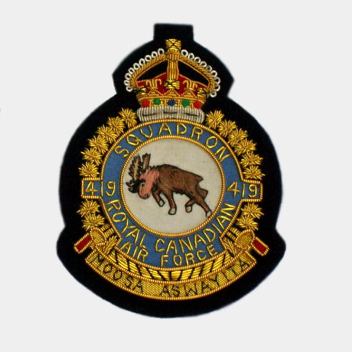 419 Tactical Fighter Training Squadron blazer badge - RCAF