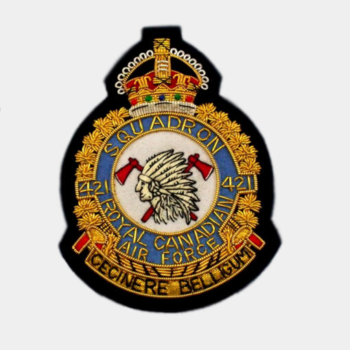 421 Squadron Blazer Badge – Royal Air Force ( RAF )