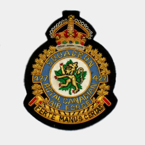 427 Squadron Blazer Badge – Royal Air Force ( RAF )