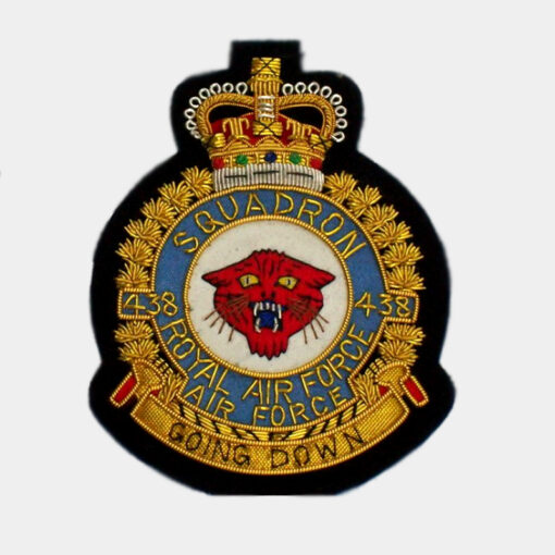 438 Squadron blazer Badge – Royal Canadian Air Force ( RCAF )