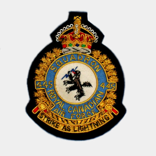 445 Squadron Blazer Badge – Royal Canadian Air Force (RCAF)