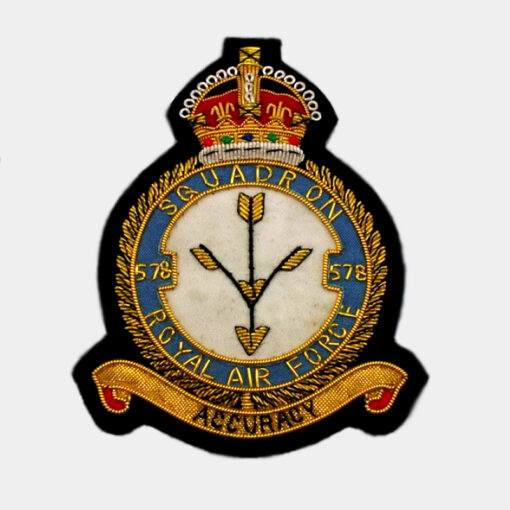 578 Squadron Blazer Badge – Royal Air Force ( RAF )