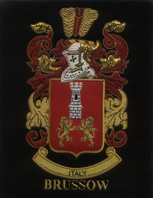 Brussow Family Crest /  Brussow Coat of arms