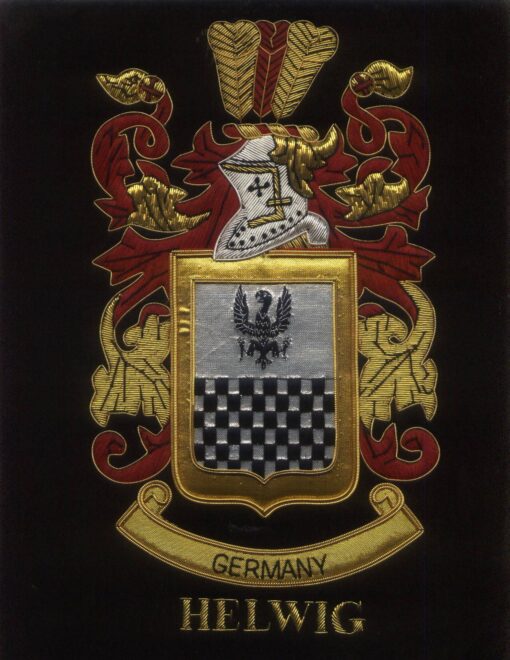 Helwig Family Crest /  Helwig Coat of arms