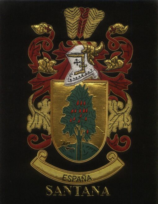 Santana Family Crest /  Santana Coat of arms