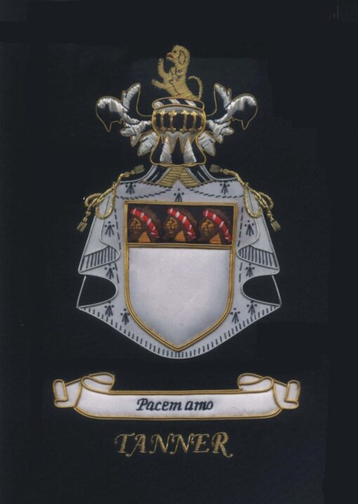 Tanner Family Crest /  Tanner Coat of arms