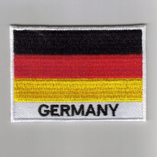 Germany embroidered patches - country flag Germany patches / iron on badges