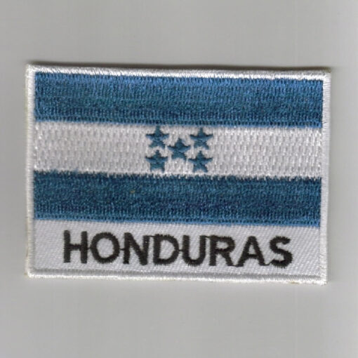 Honduras embroidered patches - country flag Honduras patches / iron on badges