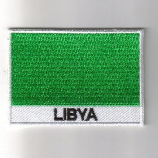 Libya embroidered patches - country flag Libya patches / iron on badges