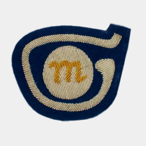 M-logo Embroidred badge