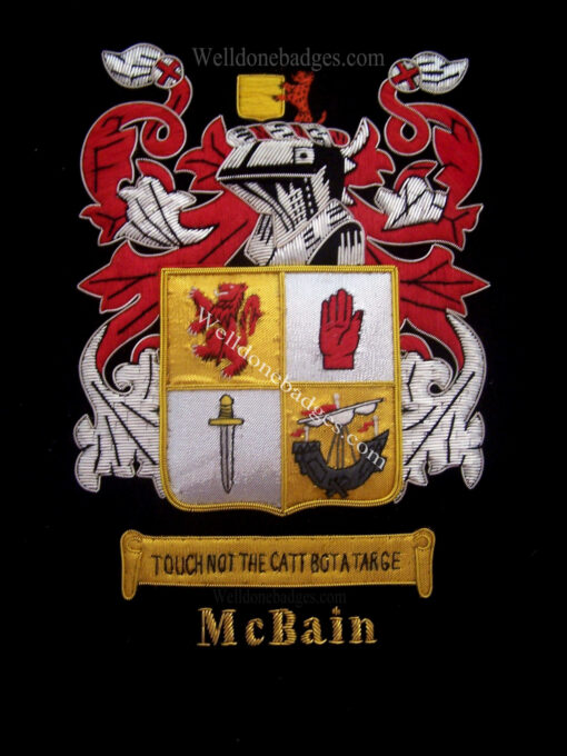 Mcbain Family Crest /  Mcbain Coat of arms