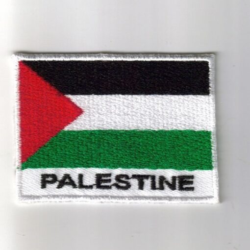 Palestine embroidered patches - country flag Palestine patches / iron on badges