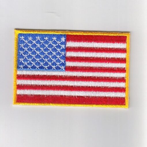 USA embroidered patches - country flag USA patches / iron on badges