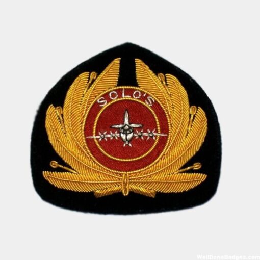 Solos bullion wire blazer badges