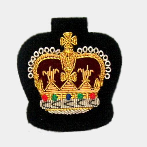 crown badge Embroidred badge