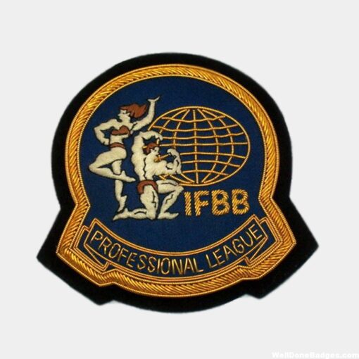 IFBB Embroidered badge